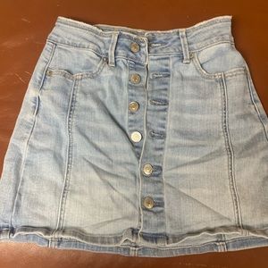 american eagle mini skirt size 00 kids